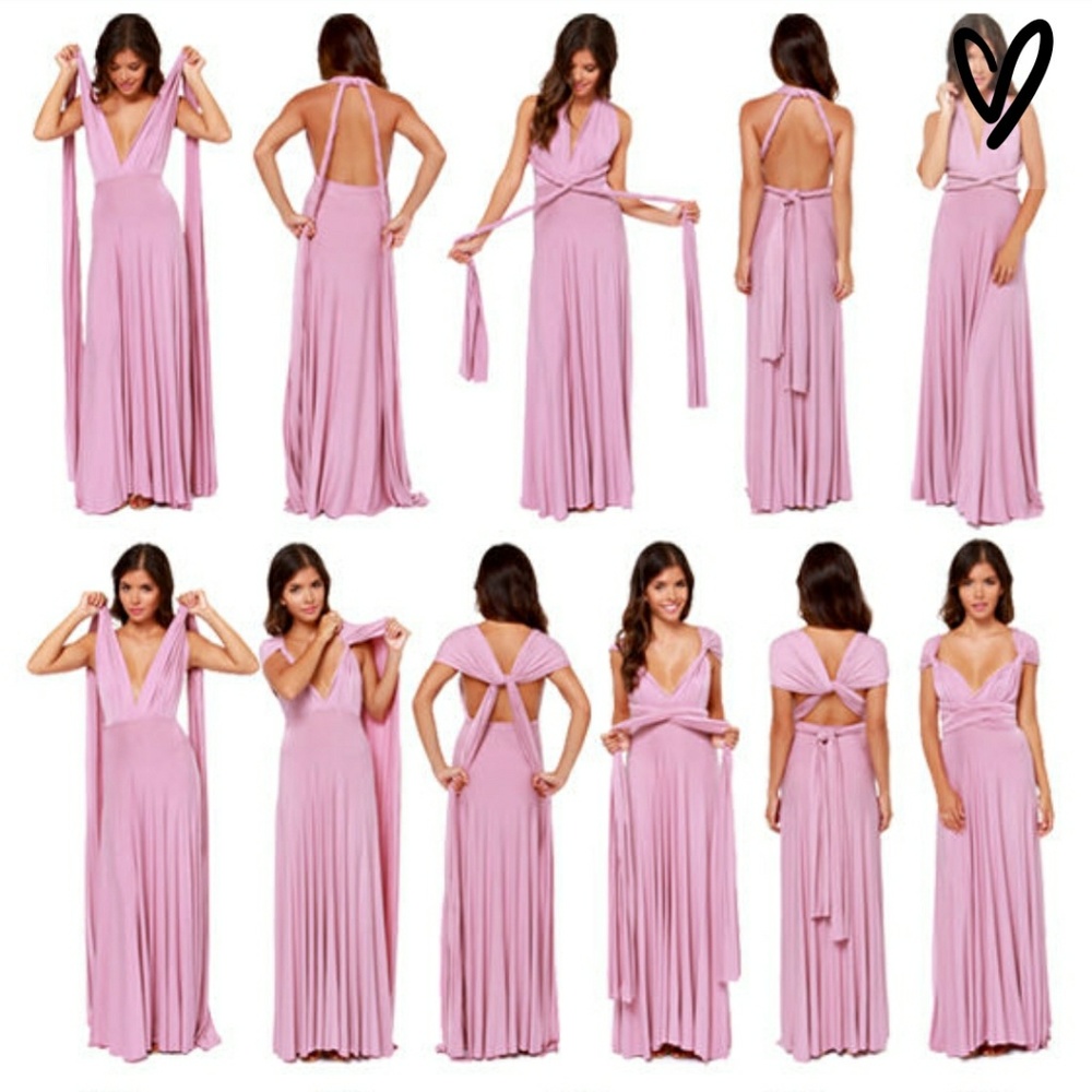 Lulus convertible maxi dress